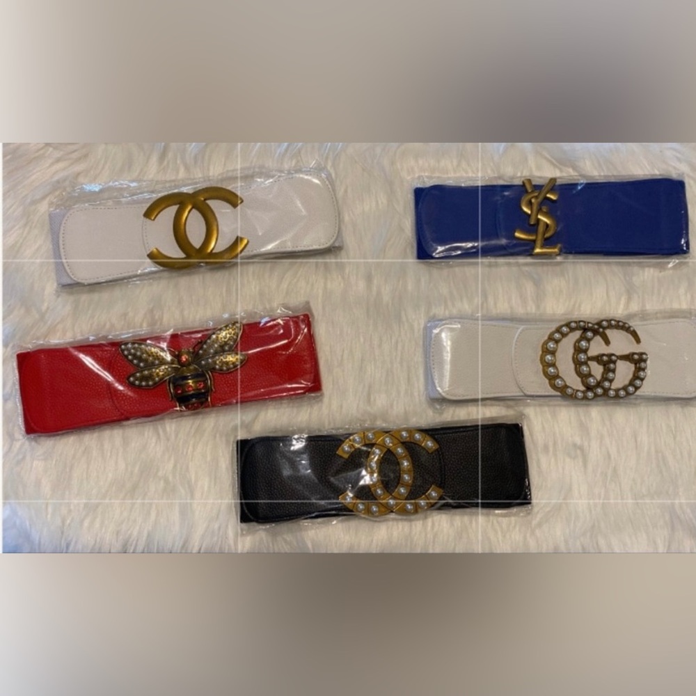 Inspired name, brand spandex belts great quality.. No Returns!! 2 For $50